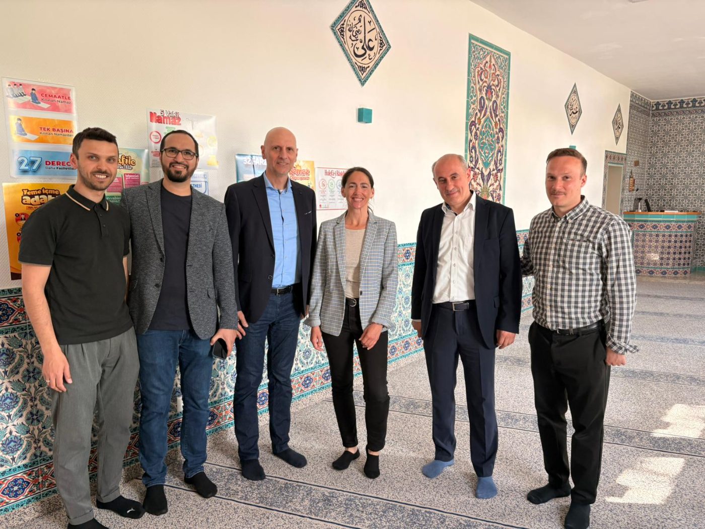 Besuch und Begegnung im Gebetsraum